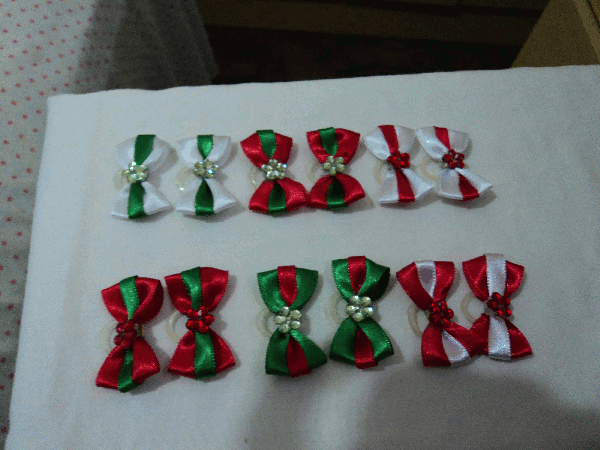 Mini laços ou mini rococós