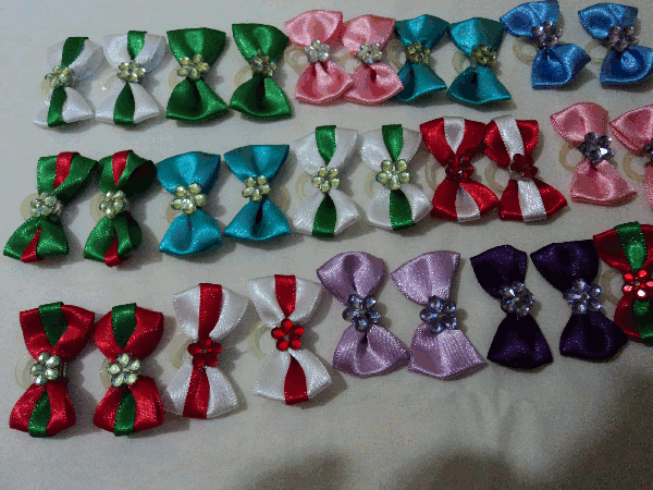 Mini laços ou mini rococós